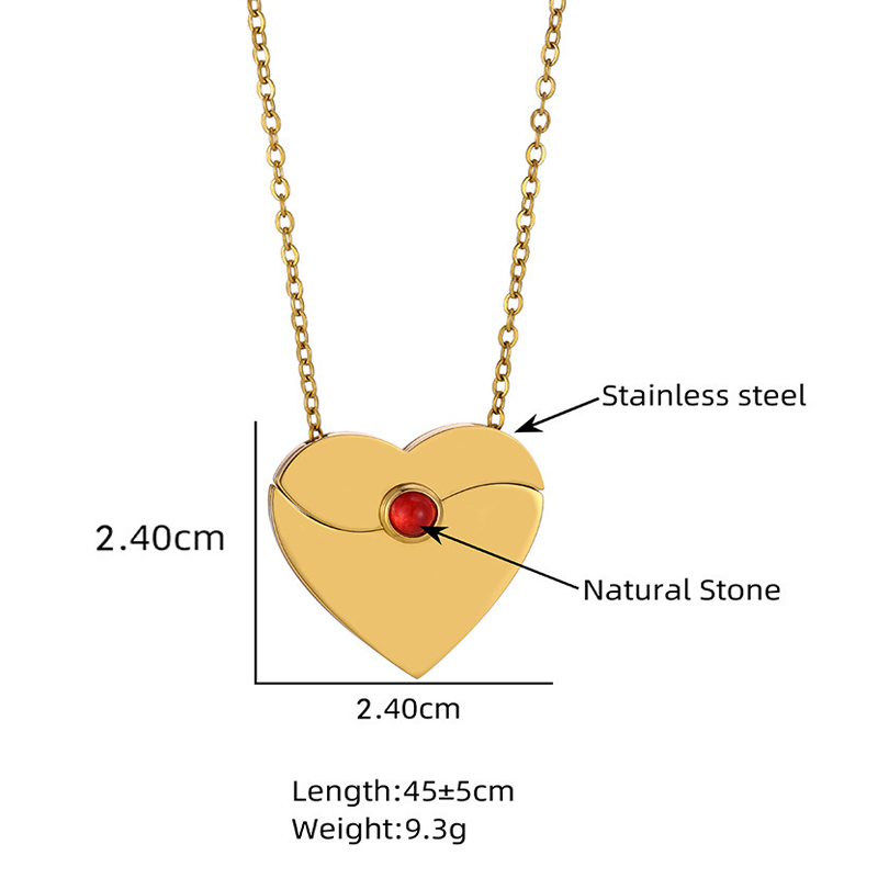 Letdiffery パーソナライズされたハート封筒ロケット - Heart Locket Necklace Photo のレビューと価格