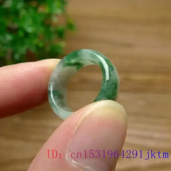天然石ジェイドジェムストーン工芸品ジュエリー彫刻チャームファ - Rings のレビューと価格