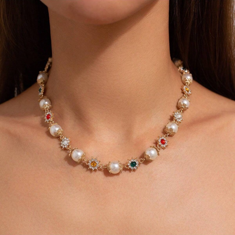 インゲマーク ヴィンテージ パール チョーカー ネックレス  - Pearl Choker Necklace Vintage のレビューと価格