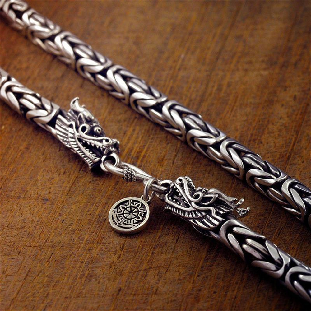 OUYADI メンズ 925 スターリングシルバー ヴィンテ - 925 Sterling Silver Chain Necklace Men のレビューと価格