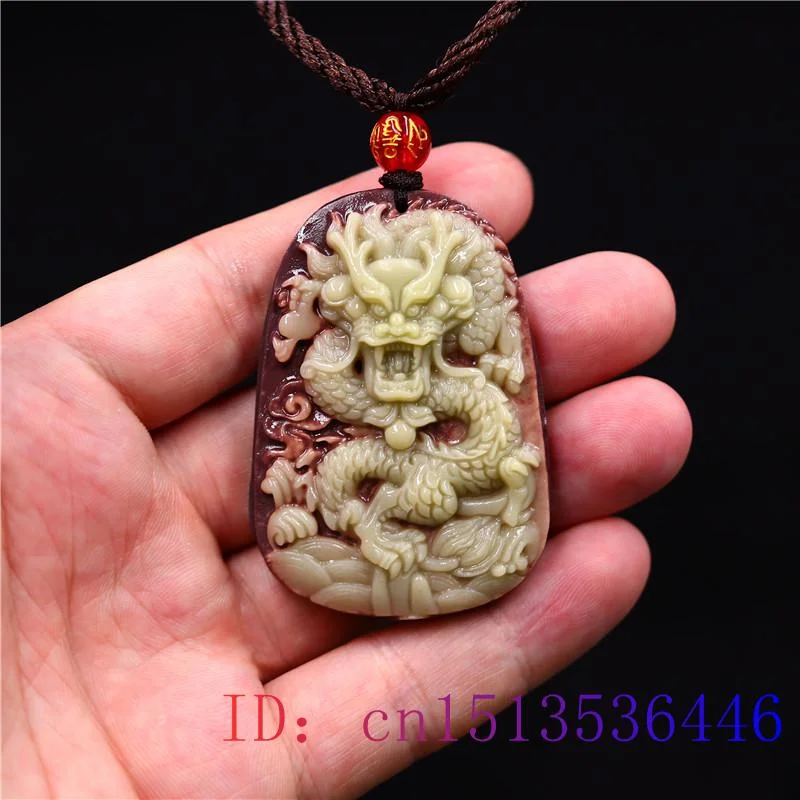男性と女性のための紫色の石のペンダント,ドラゴンの形をしたネ - Necklaces のレビューと価格